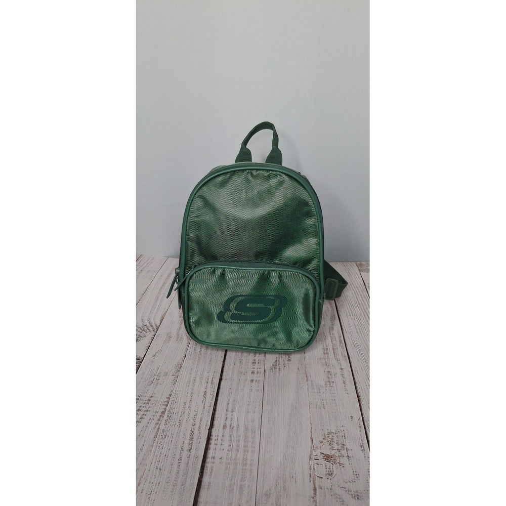 Skechers Mini Backpack Green Small Backpack Bag S Logo